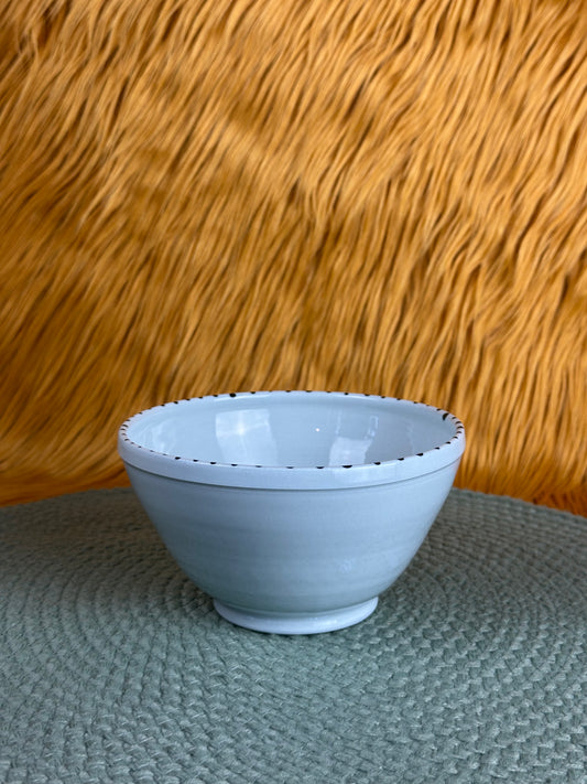 Everyday Bowl, Americana Blue with Dots
